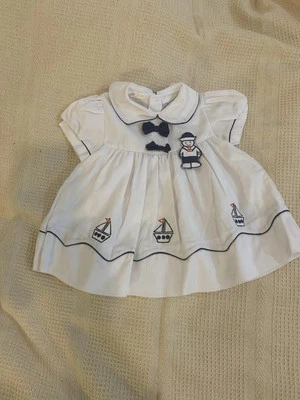 Vestido Little Sailor 3-6 meses  Foto 1 de 4