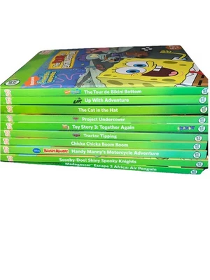 Mega Lot Of 10 Tag Leapfrog Hardback Readers! EUC In Case Logic Carrying Bag! - Image 1 of 4