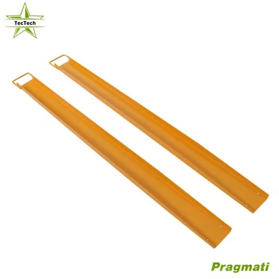 Extensiones de horquilla de paleta de acero de alta resistencia de 72" x 4,5" extensiones de carretilla elevadora 1 par Foto 1 de 4