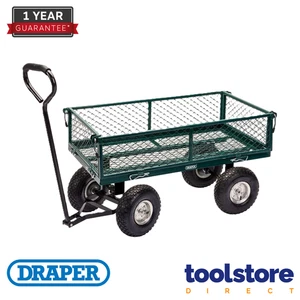 Draper 58552 Steel Mesh Gardener's Cart - Picture 1 of 6