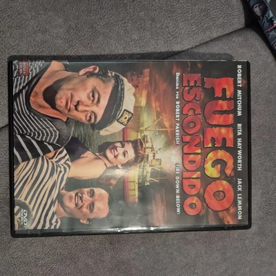Fuego Escondido [DVD] (1957) Fire Down Below uk seller robert mitchum rare uk - Image 1 of 3