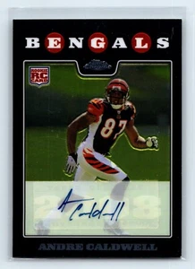 2008 Topps Chrome #TC212 Andre Caldwell Rookie Autographs Bengals - Bild 1 von 2