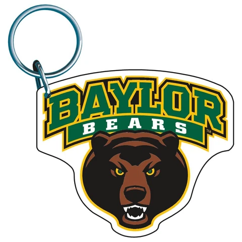 BAYLOR BEARS PREMIUM ACRYLIC KEY RING NEW WINCRAFT 🐻 Cover