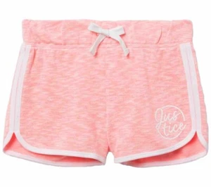 Justice Girls Dolphin Shorts Apricot Cotton Stretchy Logo Size 16/18 Plus - Picture 1 of 11