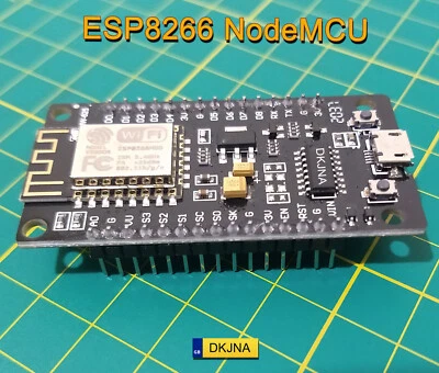 ESP8266 Internet NodeMcu Lua WIFI Development Board Modul USB CH340 Node Mcu - Bild 1 von 4