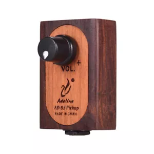 Adeline AD-85 Guitar Classical Pickup Transducer Wooden for Folk Violin Ukulele - Picture 1 of 6