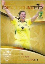 2023 / 24 Cricket Traders Luxe Decorated Parallel (DP06) Tahlia McGRATH 115/147
