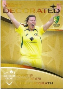 2023 / 24 Cricket Traders Luxe Decorated Parallel (DP06) Tahlia McGRATH 115/147