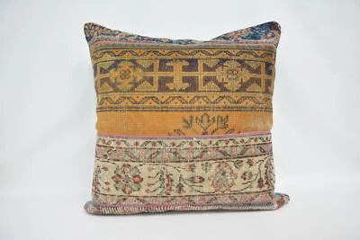 Almohada para Sofá, Fundas de Almohada Kilim, Almohada Kilim, Funda de Cojín Azul 32"x32" Foto 1 de 4