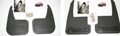 Serie Kit Paraspruzzi Paraschizzi Anteriori e Posteriori Fiat Panda da 86>03 141 - Immagine 1 di 2