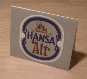 Werbeaufsteller Hansa Alt - Bild 1 von 2