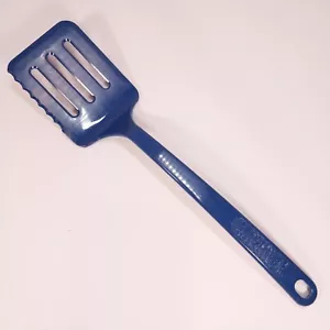 Vintage Ultratemp Blue Slotted Spatula Serrated Turner Flipper Robinson 2101-2 - Picture 1 of 13