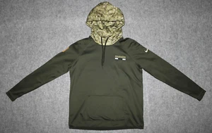 NIKE WOMEN'S SALUTE SERVICE OAKLAND RAIDERS FOOTBALL Vegas Therma Camo M Hoodie - Picture 1 of 8