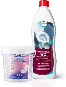 WC Entkalker 1 Liter + WC- und Abfluss-Schaum Cali-mex 1 Kg - Bild 1 von 1