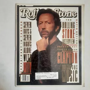 Rolling Stone Eric Clapton Prince David Geffen David Bowie Metallica MTV Music F - Picture 1 of 3
