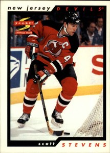 1996-97 Score Devils Hockey Card #138 Scott Stevens