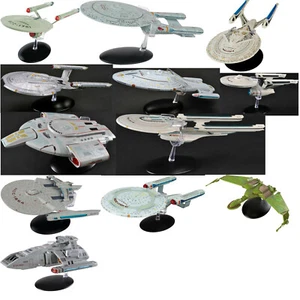 Star Trek Eaglemoss XL Edición Grande Die-Cast Envíos con Cargador-Tu Elección de 12 - Imagen 1 de 27