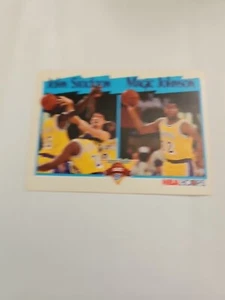 1991 NBA Hoops Magic Johnson John Stockton League Leaders Lakers Jazz HOF 312 - Foto 1 di 2