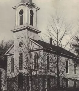 C1910 Blairstown NJ Methodist Episcopal Church Watch Clock Tower Vintage Card - Picture 1 of 3