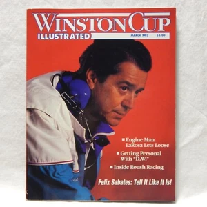 Winston Cup Illustrated March 1993 Magazine With Both Posters Never Removed - Picture 1 of 3