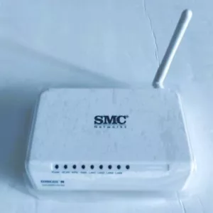 SMC Barricade N 4 ports 150 Mbps Wireless Router Model SMCWBR14S-N4 - Picture 1 of 6
