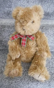 Vintage 1989 Large Retired Handmade TY Golden Brown Teddy  Jointed Limbs - 41cm - Picture 1 of 6