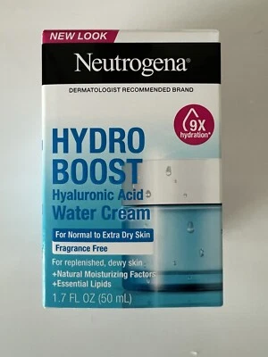 Neutrogena Hydro Boost Water Cream Fragrance-Free 1.7oz./50ml New In Box - Image 1 of 4