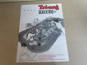 328O 1962'S Tri-Ang Scalextric France Recto Verso Slot Car Race Circuit - Picture 1 of 2
