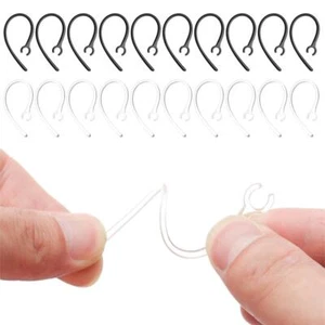 10pcs Replace 6mm Earpiece Earphone Holder Ear Clip Ear Hook Bluetooth - Zdjęcie 1 z 14