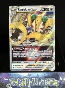 Pokemon Card Regigigas VSTAR 114/159 Crown Zenith Half Art Rare Near Mint - Picture 1 of 2