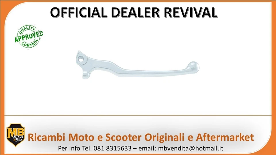 LEVA DESTRA SINISTRA PIAGGIO BEVERLY 500 CRUISER 2007 2008 2009 - Immagine 1 di 1