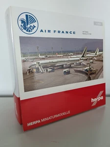 1:200 Herpa Wings Boeing 707-300 Air France Reg. F-BHSF 557245 Chateau de Blois - Foto 1 di 10