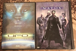 Matrix DVD 1999 And The UFO Conspiracy DVD 2004 - Picture 1 of 11