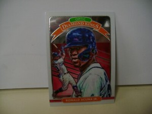 RONALD ACUNA JR 2020 DONRUSS OPTIC DIAMOND KINGS #8