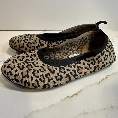 Nordstrom Girls Cheetah Print Ballet Flats 3M - Image 1 of 4