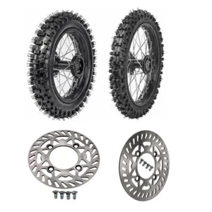 80/100-12 60/100-14 Tire Rim Wheel 14" 12" Pit Bike Apollo CRF50 110cc 125cc SSR - Picture 1 of 28