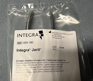 Integra Jarit 405-180 Straightening Forceps 7mm x 44mm Jaws New Free Shipping - Picture 1 of 4