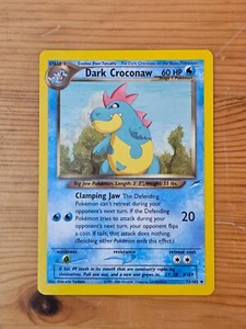 Pokemon TCG Dark Croconaw 32/105 Neo Destiny Unlimited LP WOTC. - Picture 1 of 2
