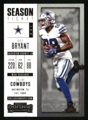 Dez Bryant 2017 Panini Contenders #78 FOOTBALL Card - Image 1 of 2