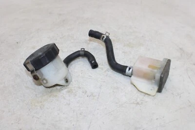 97-98 SUZUKI GSXR600 OEM FRONT REAR BRAKE MASTER FLUID RESERVOIR TANK BOTTLE - Image 1 of 4