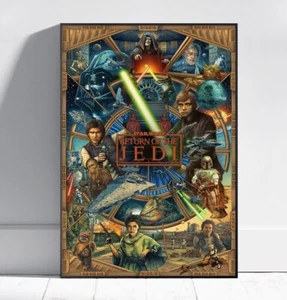 Star Wars Return of the Jedi Poster, Anakin Skywalker Wall Art, Rolled - Picture 1 of 3