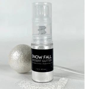 SHINE DESSERT GLITTER PUMPS (SNOW FALL) - Picture 1 of 1