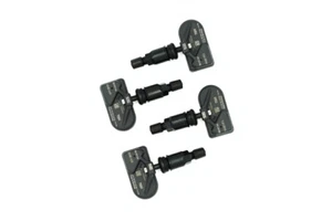 New TPMS Sensor Set black Stem Fits 2015 Chrysler 300 - Picture 1 of 1