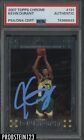 Kevin Durant Signed 2007 Topps Chrome #131 RC Rookie Blue Ink AUTO PSA/DNA