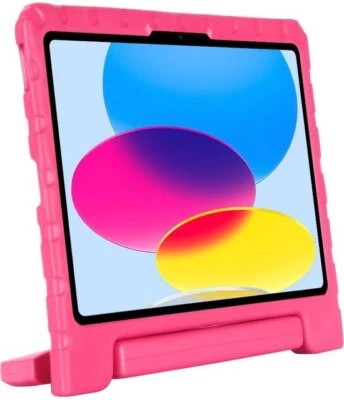 JUST IN CASE PROTECTIVE DESIGN CASE KIDS PROTECTIVE IPAD 10.9 10TH GEN 2022 PINK - Image 1 of 4