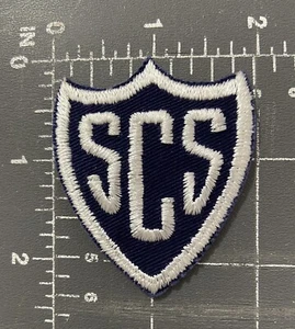 Vintage SCS Patch Saint Catherine of Siena Catholic School Charles St. Cecilia - Picture 1 of 2