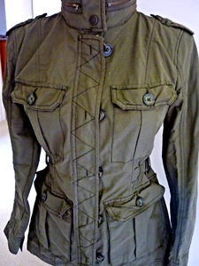 Abercrombie & Fitch Khaki green, small women's jacket - Picture 1 of 10