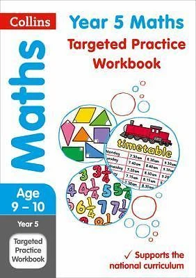 Collins Ks2 Sats Revision and Practice Ser.: Year 5 Maths Targeted Practice Workbook: Ideal for Use at Home (Collins KS2 Practice) by Collins KS2 (2017, Trade Paperback)