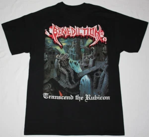 CAMISETA BENDICTION TRASCEND THE RUBICON'93 NUEVA NEGRA DA303 - Imagen 1 de 5