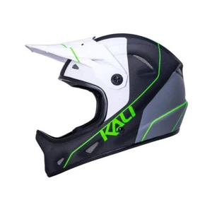 Kali Protectives Alpine Carbon, Matte Black/Green, L (0211020237) - Picture 1 of 1